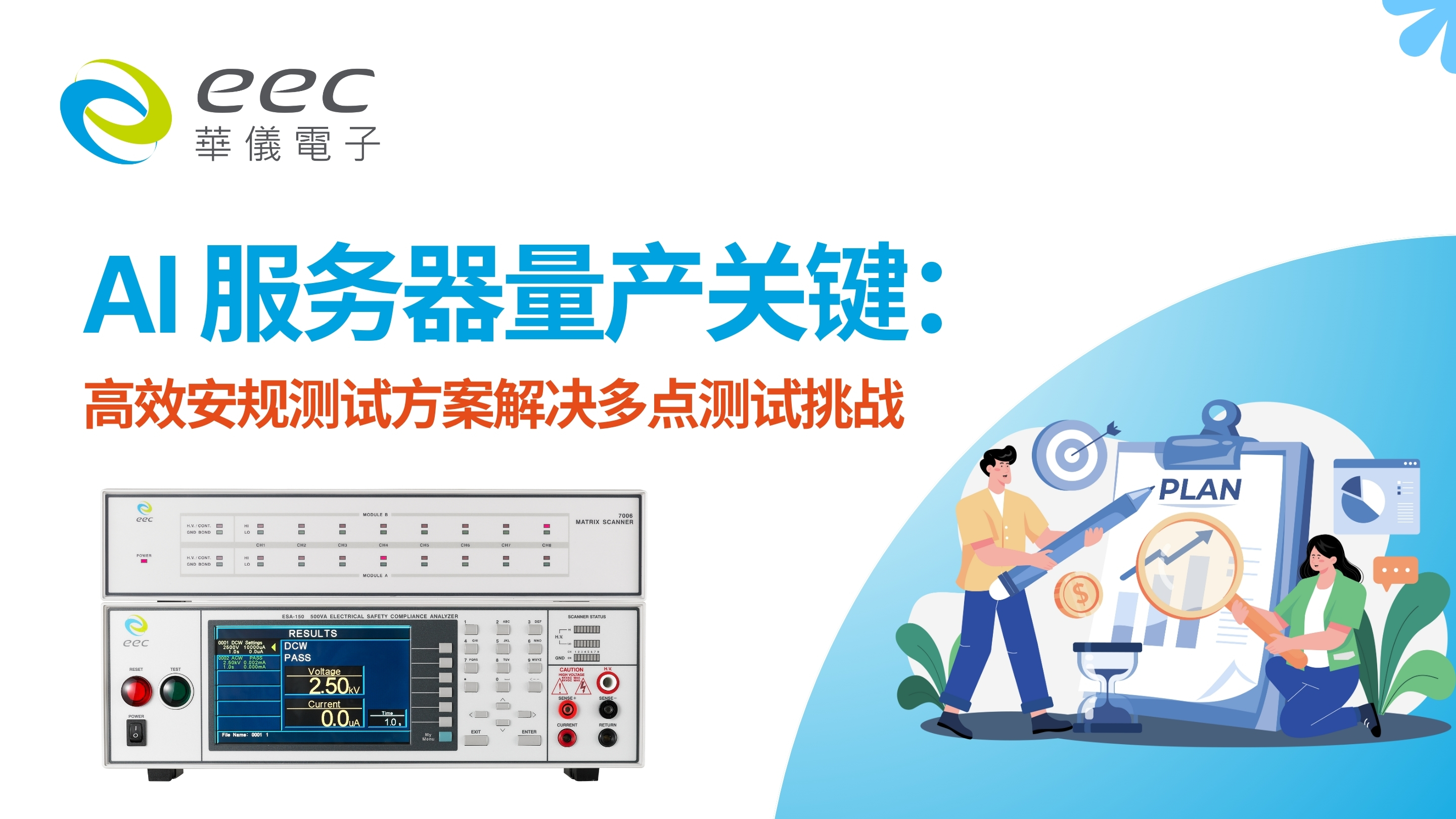 AI服务器量产关键：高效安规测试方案解决多点测试挑战